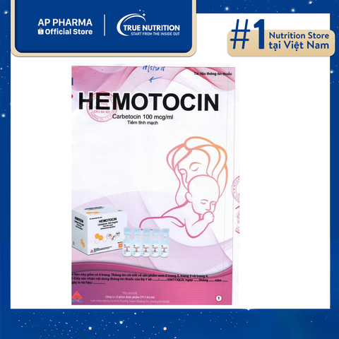  Thuốc Hemotocin: Chỉ Định, Công Dụng, thông tin hiệu quả hướng dẫn thuốc 