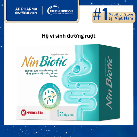  Ninbiotic Nam Dược - Lợi Khuẩn Tăng Cường Cải Thiện Tiêu Hóa Và Miễn Dịch 