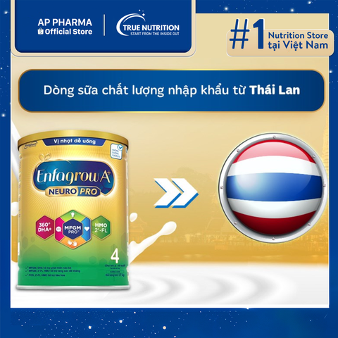  Sữa Enfagrow A+ 4: Bí Quyết Tăng Cường Trí Não và Sức Khỏe Cho Bé 