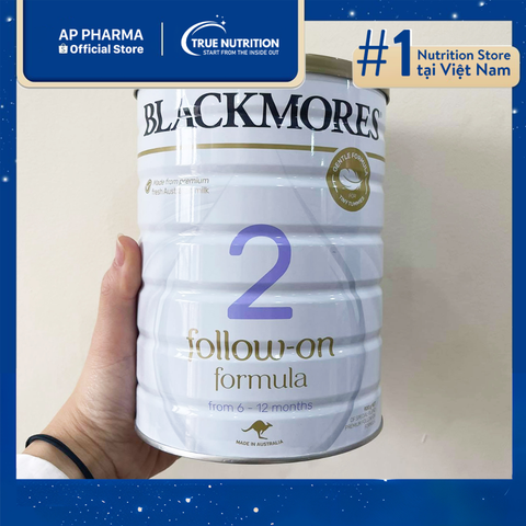  Sữa BLACKMORES 2 Follow-on Úc: Dinh Dưỡng Tốt Nhất Cho Trẻ 6-12 Tháng 
