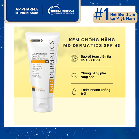 Kem Chống Nắng MD Dermatics - Bảo Vệ Làn Da Từ Tia UV 