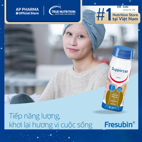  Sữa Supportan Drink Cappuccino: Sức Khỏe Cho Bệnh Nhân Ung Thư! 