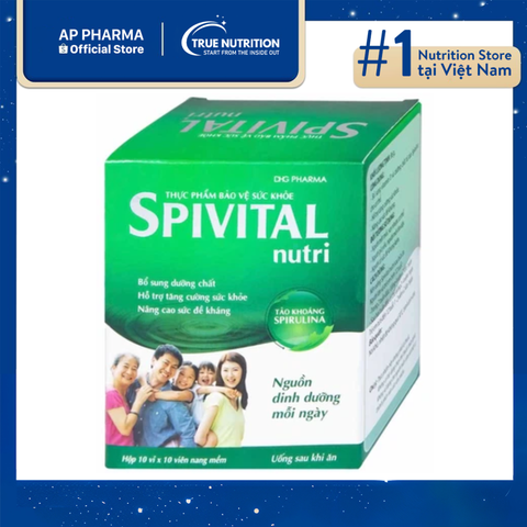  Viên uống Spivital Nutri DHG: Tăng Cường Sức Đề Kháng Từ Tự Nhiên! 