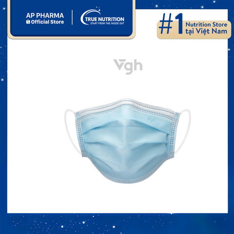  Khẩu trang y tế VG Medical Mask: Lọc bụi, ngừa vi khuẩn, bảo vệ tối ưu 