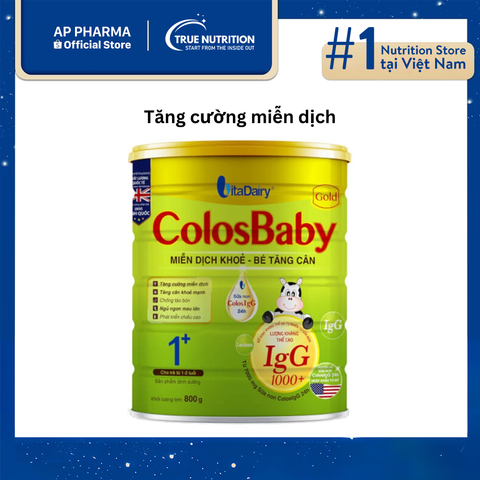  Sữa ColosBaby Gold 1 – Nguồn Dinh dưỡng từ sữa non cho trẻ phát triển khỏe mạnh 