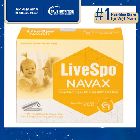  Livespo Navax: Giải Pháp Mới Cho Sức Khỏe Tai Mũi Họng Hiệu Quả! 