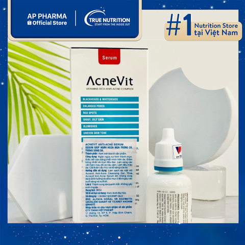  Acnevit: Giải pháp trị mụn toàn diện cho làn da khỏe mạnh tự nhiên 