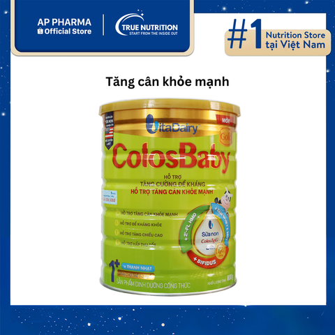  Sữa Colosbaby Gold 1+: Công Thức Dinh Dưỡng Hoàn Hảo Cho Sự Phát Triển Của Trẻ 