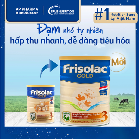  Sữa Frisolac Gold 3: Bí Quyết Giúp Bé Thông Minh, Khỏe Mạnh 