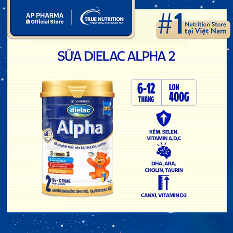  Sữa Bột Dielac Alpha 2: Bí Quyết Để Trẻ Phát Triển Trong Giai Đoạn Vàng 