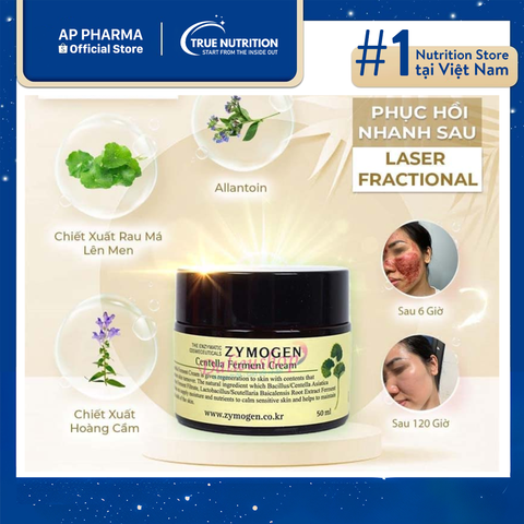  Review Zymogen Centella Ferment Cream - Bí quyết phục hồi da hiệu quả 
