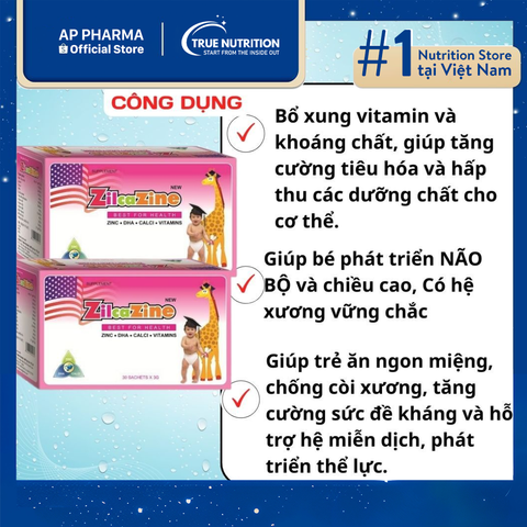 Cốm Zilcazine có tốt không? Bí quyết giúp trẻ ăn ngon, khỏe mạnh 