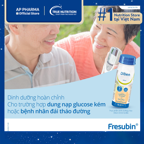  Sữa Diben Drink Vanilla: Hỗ Trợ Tối Ưu Cho Người Tiểu Đường 