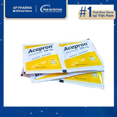  Thuốc Acepron 250 mg Có Tác Dụng Gì? Thành Phần Và Lưu Ý Cách Sử Dụng 