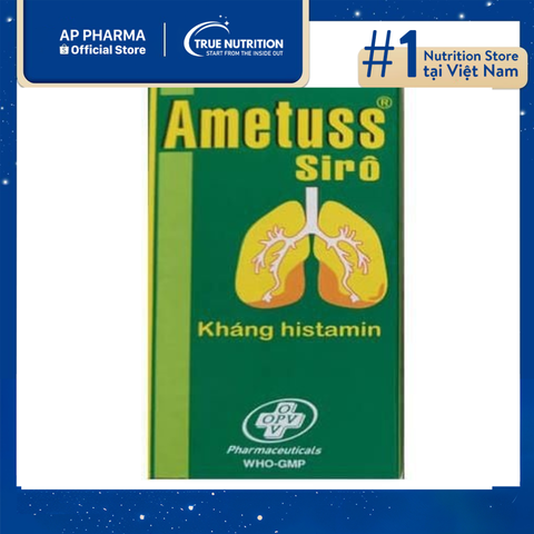  Thuốc Ametuss Là Thuốc Gì? Thành Phần, Công Dụng Và Cách Dùng 