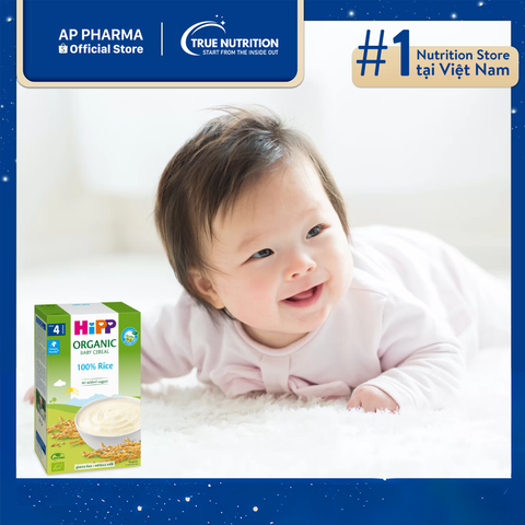 Bột Ăn Dặm Hipp Gạo Sữa 200g – Dinh Dưỡng Organic Cho Bé Khởi Đầu Khỏe Mạnh