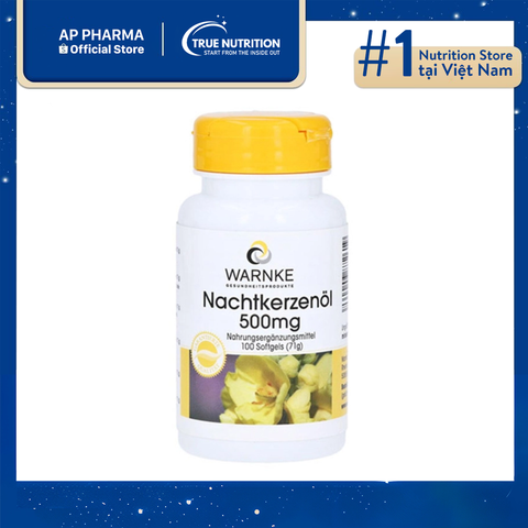  Tinh Dầu Hoa Anh Thảo Đức Warnke Nachtkerzenol 500mg: Có Tác Dụng Gì, Lưu Ý Khi Dùng 
