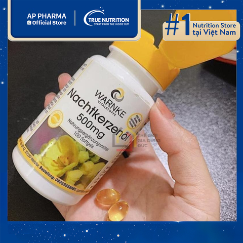  Tinh Dầu Hoa Anh Thảo Đức Warnke Nachtkerzenol 500mg: Có Tác Dụng Gì, Lưu Ý Khi Dùng 