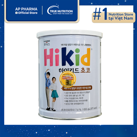 Sữa Hikid Hàn Quốc: Giúp Trẻ Tăng Cân, Cao Lớn Khỏe Mạnh