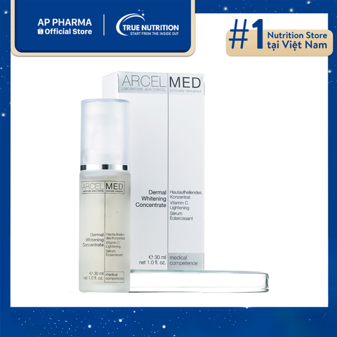  Arcel Med Dermal Whitening Serum: Làn Da Sáng Hơn, Khỏe Mạnh Hơn Mỗi Ngày 