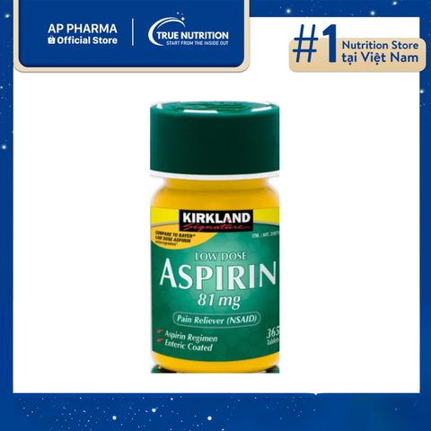  Aspirin 81mg Của Mỹ Giá Bao Nhiêu? Công Dụng Và Cách Dùng 