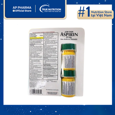  Aspirin 81mg Của Mỹ Giá Bao Nhiêu? Công Dụng Và Cách Dùng 