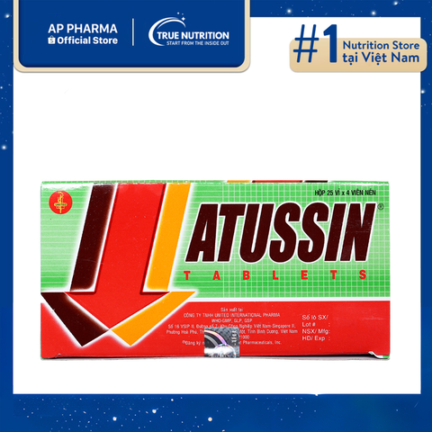 Atussin United Có Tác Dụng Gì? Thông Tin Thuốc, Lưu Ý Cách Sử Dụng