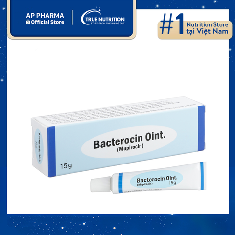  Bacterocin Oint. 20mg/G Là Thuốc Gì? Thông Tin Thuốc Và Cách Dùng 