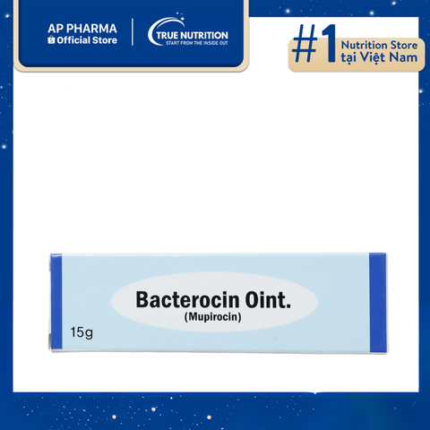  Bacterocin Oint. 20mg/G Là Thuốc Gì? Thông Tin Thuốc Và Cách Dùng 