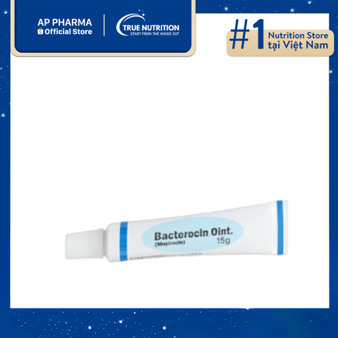  Bacterocin Oint. 20mg/G Là Thuốc Gì? Thông Tin Thuốc Và Cách Dùng 