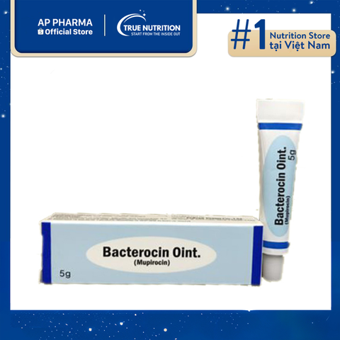  Bacterocin Oint. 20mg/G Là Thuốc Gì? Thông Tin Thuốc Và Cách Dùng 