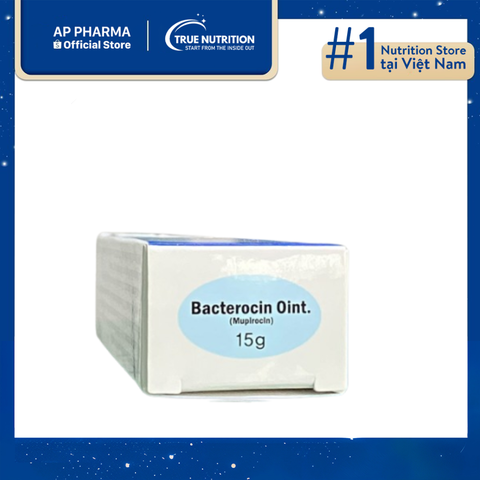  Bacterocin Oint. 20mg/G Là Thuốc Gì? Thông Tin Thuốc Và Cách Dùng 