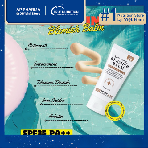  BB Cream - Sun Shine Blemish Balm SPF 35/PA++ Kem Chống Nắng Bảo Vệ Da 