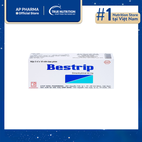  Thuốc Bestrip 50mg Là Thuốc Gì? Thông Tin Thuốc Và Cách Dùng 