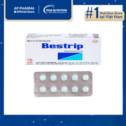  Thuốc Bestrip 50mg Là Thuốc Gì? Thông Tin Thuốc Và Cách Dùng 
