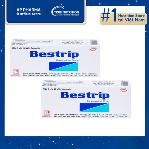  Thuốc Bestrip 50mg Là Thuốc Gì? Thông Tin Thuốc Và Cách Dùng 