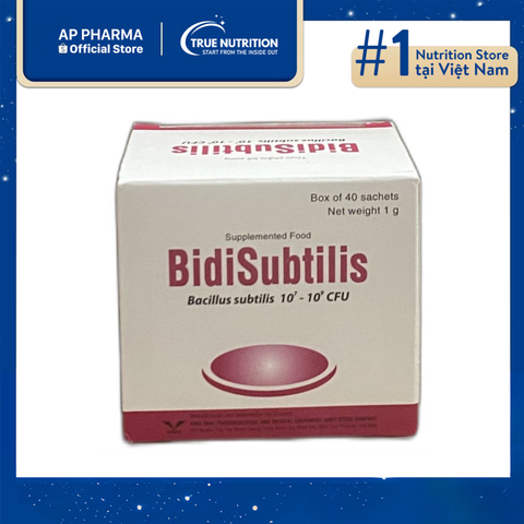  BidiSubtilis 40g: Tăng Cường Hệ Vi Sinh Đường Ruột, Cải Thiện Tiêu Hóa 