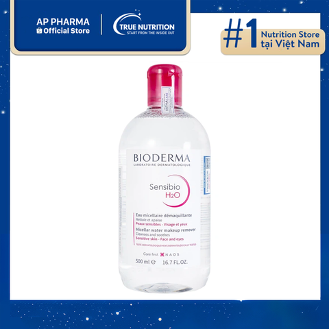  Bioderma Sensibio H2O: Tẩy Trang Dịu Nhẹ Cho Da Nhạy Cảm 