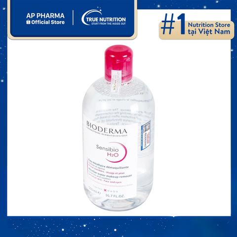  Bioderma Sensibio H2O: Tẩy Trang Dịu Nhẹ Cho Da Nhạy Cảm 