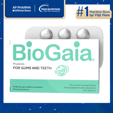  BioGaia ProDentis - Giải Pháp Hỗ Trợ Hơi Thở Thơm Mát Và Nướu Khỏe Mạnh 