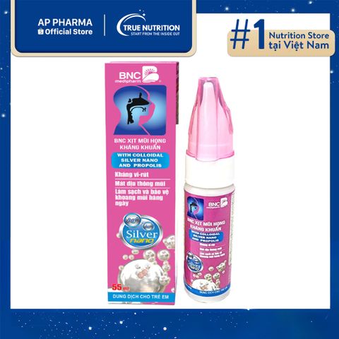  Xịt Mũi Họng BNC Spray Solution: Chăm Sóc Mũi Họng An Toàn, Hiệu Quả Từ Thiên Nhiên 
