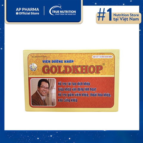 Bổ khớp Goldkhop – Hỗ trợ tái tạo sụn, tăng dịch khớp hiệu quả 