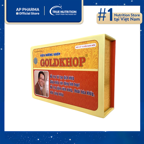  Bổ khớp Goldkhop – Hỗ trợ tái tạo sụn, tăng dịch khớp hiệu quả 