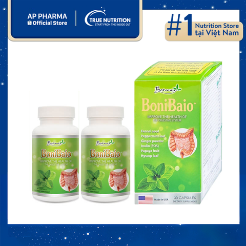  Viên uống BoniBaio Botania – Giải pháp cân bằng hệ vi khuẩn đường ruột và hỗ trợ tiêu hóa 