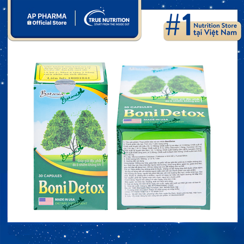  BoniDetox - Giải Pháp Hoàn Hảo Giúp Thanh Lọc Phổi, Tăng Cường Bảo Vệ Sức Khỏe 