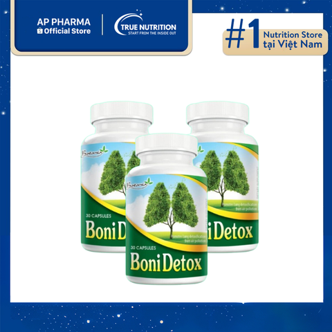  BoniDetox - Giải Pháp Hoàn Hảo Giúp Thanh Lọc Phổi, Tăng Cường Bảo Vệ Sức Khỏe 
