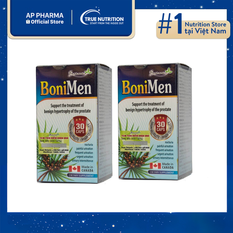  BoniMen - Hỗ Trợ Giảm Thiểu Tình Trạng Phì Đại Tuyến Tiền Liệt 