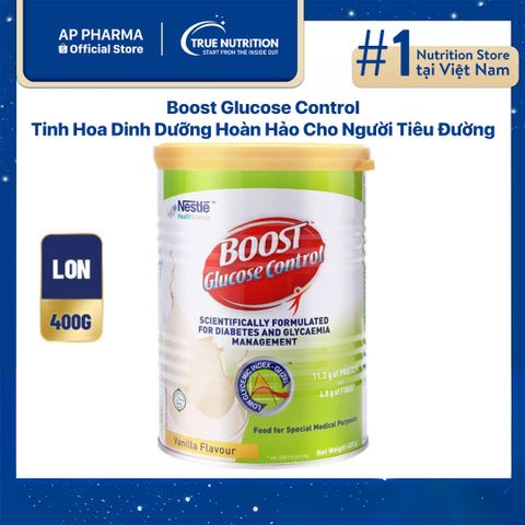 Sữa Boost Glucose Control: Dinh Dưỡng Toàn Diện Cho Người Tiểu Đường