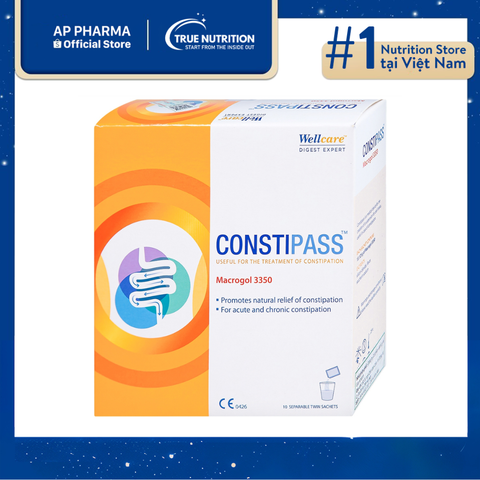  Bột nhuận tràng Constipass Wellcare: Giải pháp cho người bị táo bón 