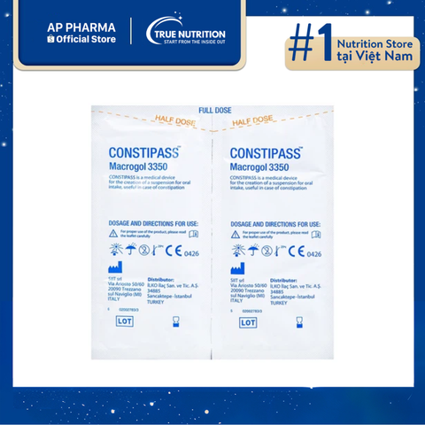  Bột nhuận tràng Constipass Wellcare: Giải pháp cho người bị táo bón 
